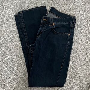 True Religion Men's Straight Jeans - Dark Blue